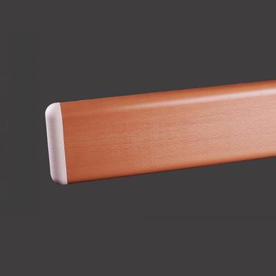 200mm Wood Color PVC with Aluminium Retainer Wall Protection + XY200