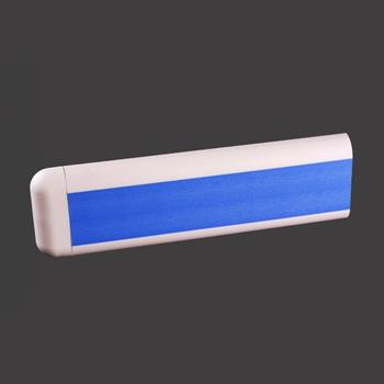 102mm Blue Color PVC with Aluminium Retainer Wall Protection + XY102-12