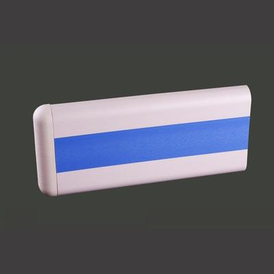 152mm Light Blue Color PVC with Aluminium Retainer Hospital Wall Guard + XY152-10